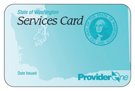 State of Washington Services Card by Provider One